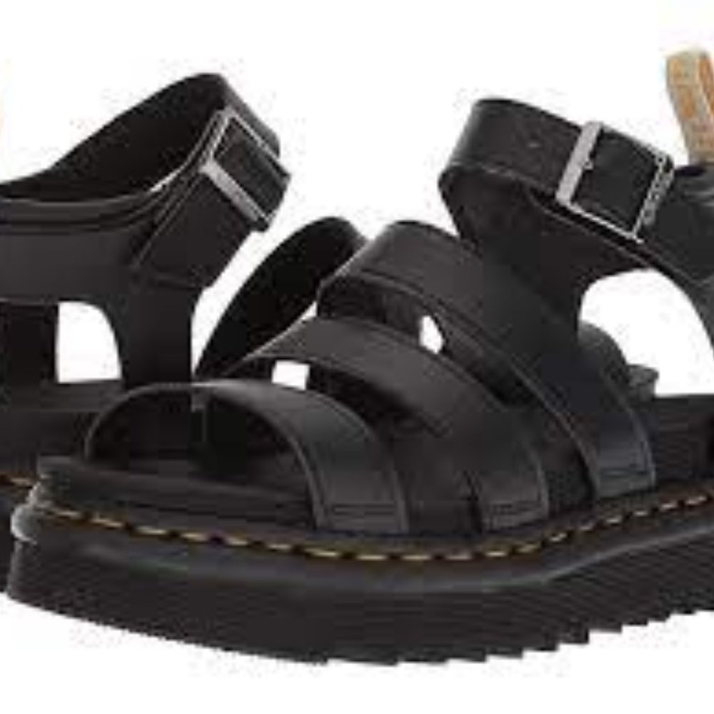 Doc Marten Vegan Blaire Platform Sandals Size 10 NIB